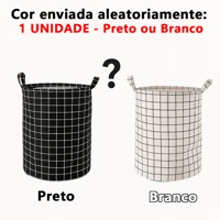 Imagem da promoção Cesto Organizador Dobrável 40 Litros Roupa Suja Brinquedos Lavanderia Multiuso Impermeável para Banh