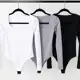 Kit 3 Body Feminino Manga Longa Inverno Forrado Suplex Casual em oferta