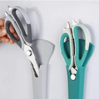 Imagem da promoção Tesoura Multifuncional Para Corte Alimentos Legumes Peixes Frangos Verdura Aço Inoxidável Utensílios