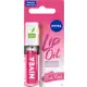 NIVEA Lip Oil Brilho Nutritivo Pink Rock 5,5ml em oferta