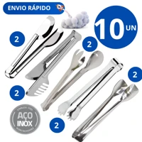 Imagem da promoção Kit 10 Peças Pegador de Massa Pegador de Salada Pegador Universal Pegador de Frios Pegador de Gelo e