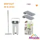 Rodo Mop Flat Limpa e Seca Cabo Com Balde 6 litros + 1 Refil em oferta