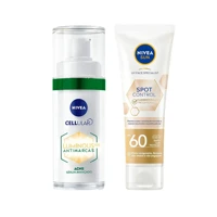 Imagem da promoção Sérum Facial Nivea Antimarcas Luminous 630 Acne - 30ml + Protetor Solar Facial FPS 60 40ml