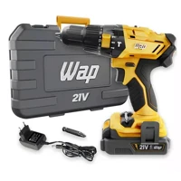 Imagem da promoção Parafusadeira e Furadeira de Impacto 3/8" WAP K21 ID02 2000 mAh