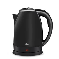 Imagem da promoção Chaleira Elétrica Sem Fio 2 Litros Térmica Preto Elgin 127v
