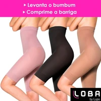 Imagem da promoção Cinta Modeladora Abdominal Lupo Original Loba Cinta Feminina Short Slim Sinta Levanta Bumbum Comprim