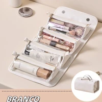 Imagem da promoção Necessaire Organizadora Bolsa Portátil Maquiagem Higiene Pessoal Bolsa De Viagem -T11