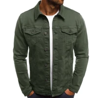 Imagem da promoção Jaqueta Masculina Jeans Slim Fit Casual De Trabalho