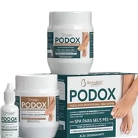 Imagem da promoção Kit Podologia Spa dos Pés PODOX Bio Instinto Manicure Unhas Rachaduras Esfoliante Hidratante
