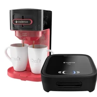 Imagem da promoção Kit Click Cadence Sanduicheira E Cafeteira Single Up 110V