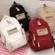 Mochila Feminina de Grande Capacidade Nylon Poliéster Forrada Alças Duplas com Fechamento em Zíper em oferta