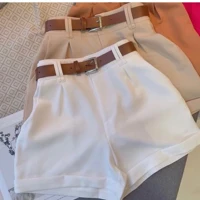 Imagem da promoção Short Alfaiataria Feminino Social com Cinto Cintura Alta PROMOÇÃO