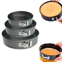 Imagem da promoção Jogo 3 Peças Forma de Bolo Torta com Fundo Removivel Redonda Lorben