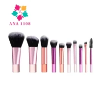 Imagem da promoção Kit 10 mini pincéis para Maquiagem com estojo bolsa para viagem-312-097