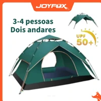 Imagem da promoção JOYFOX Barraca Camping De 4 Pessoas A Prova D'agua Dois Andares cabana de acampamento