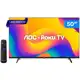 Smart TV 50" AOC 4K DLED 50U7045/78G Roku TV Quad Core Google Assistente 3 HDMI em oferta