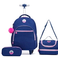 Imagem da promoção Kit Infantil Feminino Escolar Lancheira Estojo Reforçada