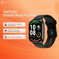 Imagem da promoção Smartwatch Haylou 2 Pro Tela 1.85"Bluetooth5.0 À Prova D'água 20diasBateria Longa Duração Esportivo