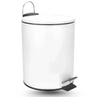 Imagem da promoção Lixeira Inox Efeito Matte Fosco Fechamento Suave
