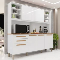 Imagem da promoção Armário de Cozinha 6 Portas 2 Gavetas Adelle Yescasa Branco Neve