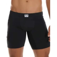Imagem da promoção Kit 5 Cueca Ciclista Comprida Embutida Confortável Não Enrola Nas Pernas