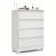 Cômoda Imperial 4 Gavetas em MDF/MDP para Quarto | Compacta, Moderna e Funcional em oferta