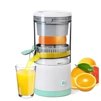 Imagem da promoção Espremedor Laranja Frutas Suco Mini Automático Elétrico - 3XZ LOJA