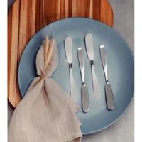 Imagem da promoção Kit 4 Pcs Espátulas Manteiga Patê Geleia Em Aço Inox