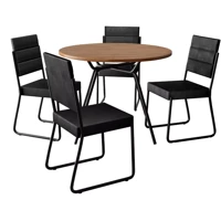 Imagem da promoção Conjunto Sala Jantar 4 Cadeiras San Francisco Carraro