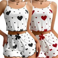 Imagem da promoção Kit c/2 Conjunto Baby Doll Blogueirinha Sexy Coração, Conjunto Completo Baby Doll Ventilado