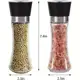 Moedor De Tempero 210ML Com Regulador Sal Pimenta Porta Condimentos Especiarias De Vidro em oferta
