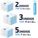 Pack 10 Saco Vacuo Viagem Vac Bag Organizador inclui Bomba com 5p 3m 2g em oferta