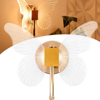Imagem da promoção Luminária Borboleta Arandela Dourada De Parede Ar1122