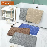 Imagem da promoção Kit 1-4 Tapete de Porta Para Banheiro Macio Antiderrapante para Sala e Quarto 60x40cm a partir de