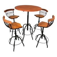 Imagem da promoção Conjunto Mesa E Cadeiras Bistrôs- Área Gourmet- Super Oferta