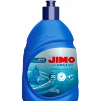 Imagem da promoção JIMO Lava Louça Gel Detergente Concentrado Desengordurante Super Brilho Limpeza Biodegradável Rende