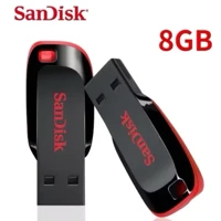 Imagem da promoção Pendrive Sandisk USB 8GB16GB 32GB 64GB 128GB Cruzer Lâmina