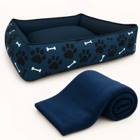 Imagem da promoção Cama Pet Cachorro Grande GG 80x60cm Caminha Casinha Impermeável