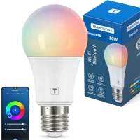 Imagem da promoção Lâmpada Smart LED Inteligente E27 10W Wi-Fi + Bluetooth 16 Milhões de Cores - Tramontina