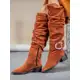 Bota Feminina Montaria GuGi Em Camurça Premium Zíper Lateral Com Sola Antiderrapante em oferta