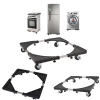 Imagem da promoção Suporte De Geladeira / Maquina De Lavar E Fogão Inox Com Rodinhas