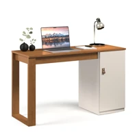 Imagem da promoção Mesa Escrivaninha Star Paris Para Escritório E Quarto De Estudo Com Gavetas E Prateleiras Multiuso
