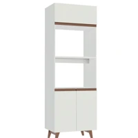 Imagem da promoção Torre Quente Armário de Cozinha 70 cm 3 Portas Branco Reims Madesa