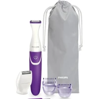 Imagem da promoção Philips Depilador Elétrico Feminino para Pelos Intimos, com Cabeças de Corte e Pentes, BRT383/15