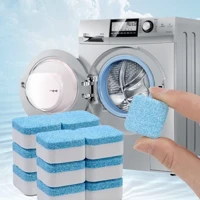 Imagem da promoção Kit 12 Limpador de máquina de lavar, comprimido efervescente sólido para remover manchas
