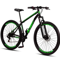 Imagem da promoção Bicicleta Aro 29 Aço Carbono KSVJ Freios Disco Suspensão 21 marchas