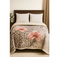 Imagem da promoção Cobertor Sherpa Estampada Dupla Face Casal 1,90x2,10mt