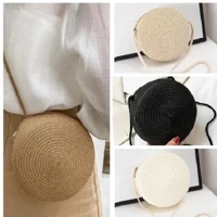 Imagem da promoção Bolsa Feminina de Praia Bag Saco De Palha Verão Bolsa Transversal