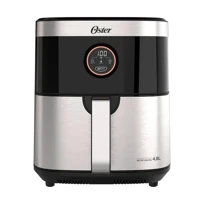 Imagem da promoção Fritadeira Sem Óleo 2 em 1 Black Inox 4,8l OFRT660-127 127V - Oster