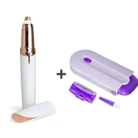Imagem da promoção Kit de cuidados femininos lápis para sobrancelha + Depilador recarregável sem fio 2 em 1